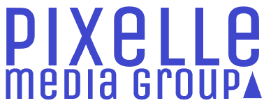 Pixelle Media Group Blue Logo
